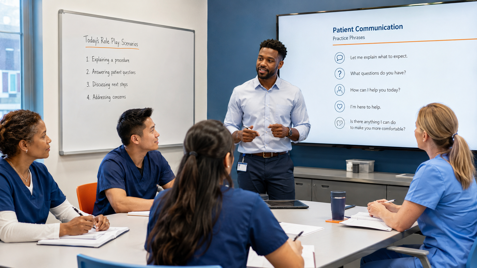 Healthcare support workplace training