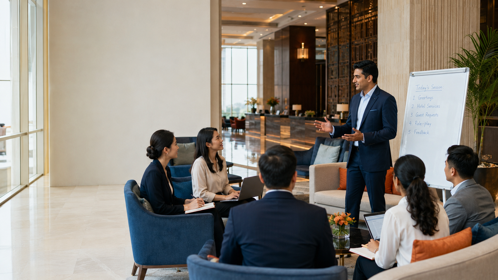 Hospitality workplace training